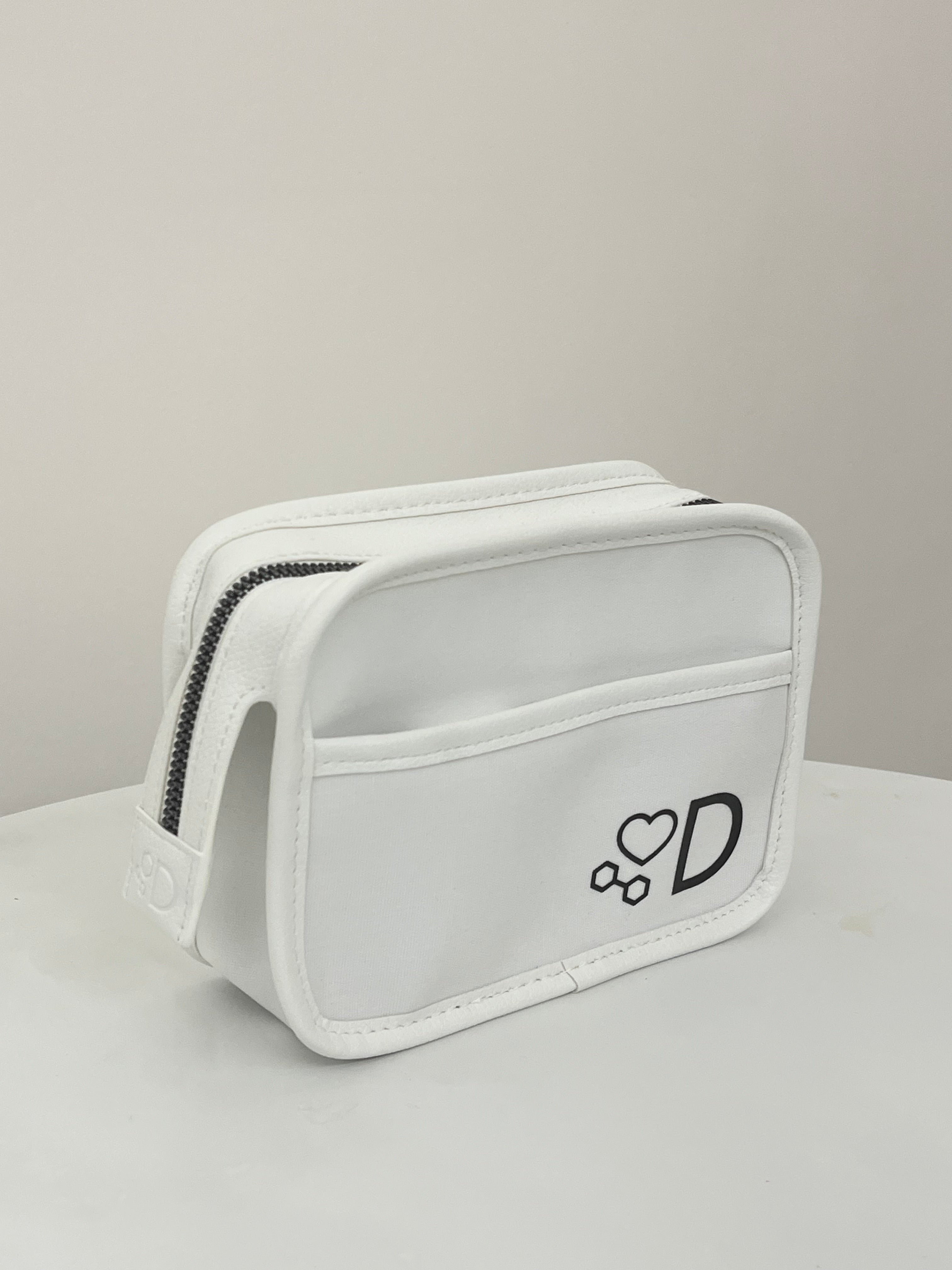 DermaQuest Mini Limited-Edition Cosmetic Bag - White